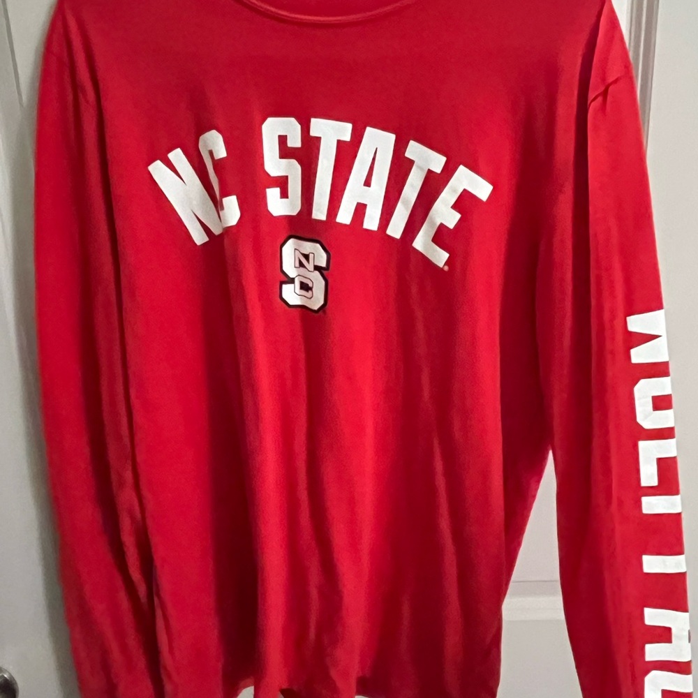 Champion NC State Red Long Sleeve Shirt